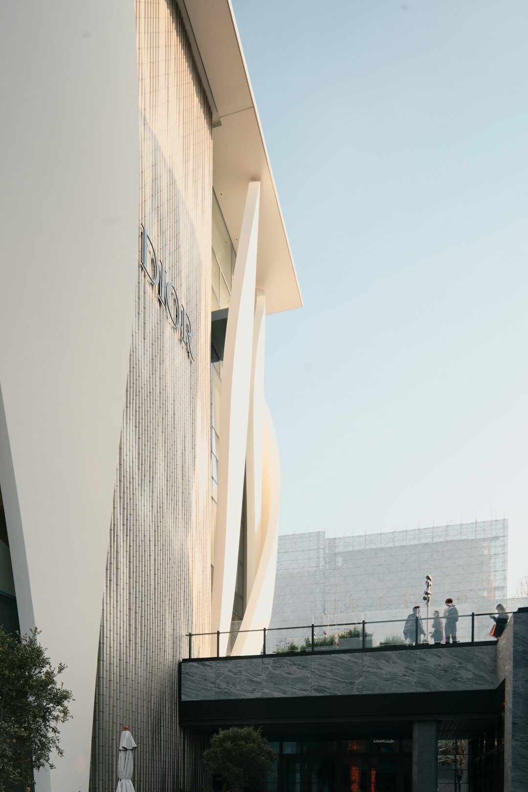 modern retail building
